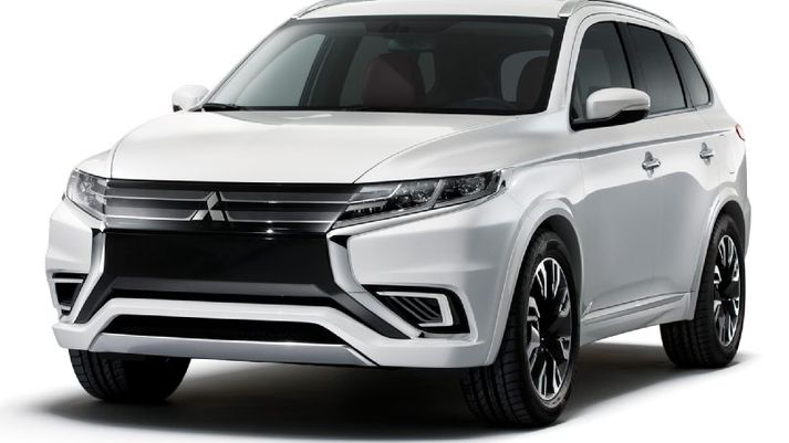 Nýtt útlit Mitsubishi Outlander PHEV.