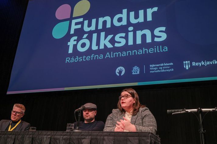 Frá fundi fólksins á síðasta ári.