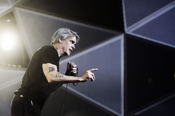 Henry Rollins, sem gerði garðinn frægan í gamla daga með hljómsveitum á borð við Black Flag og Rollins Band, kom fram á hverjum einasta degi.