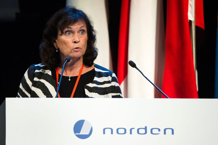 Bente Stein Mathisen, þingmaður norska hægriflokksins og formaður norrænu velferðarnefndarinnar.