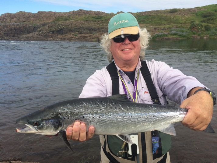 Það lifnaði yfir Langá í gærkvöldi og vonandi verður framhald á því.