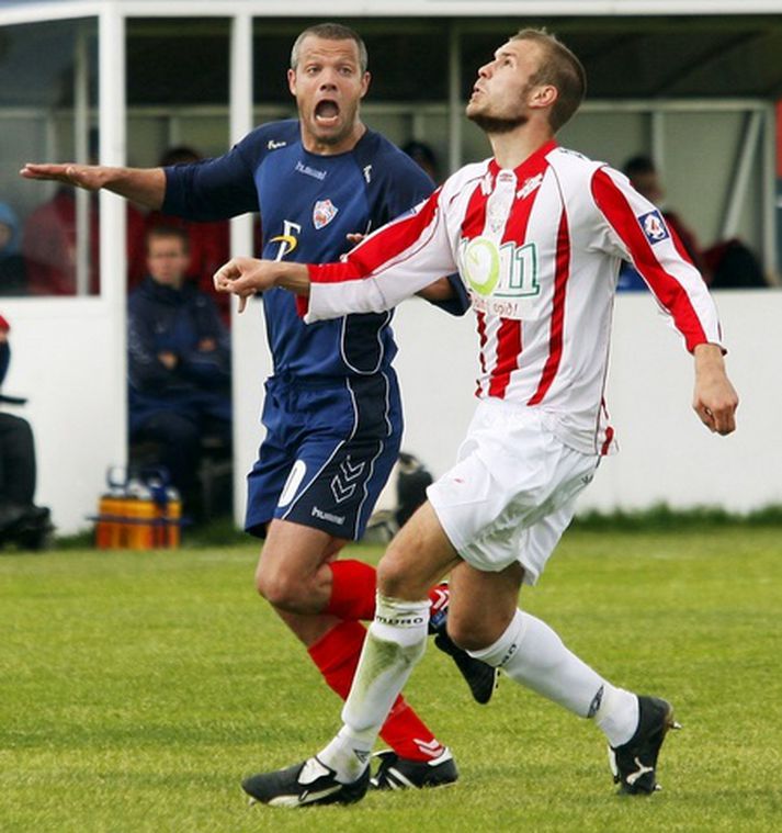 Þórður Steinar Hreiðarsson í leik með Þrótti árið 2008.