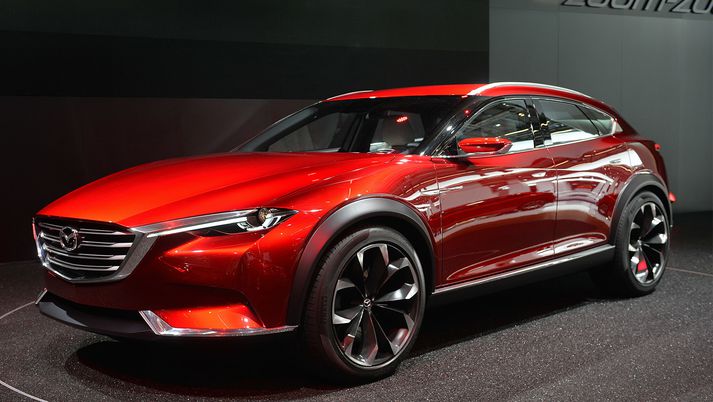 Mazda CX-4 verður byggður á tilraunabílnum Mazda Koeru og vonandi sem minnst breytt.