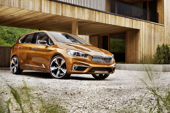 BMW Concept Active Tourer tilraunabíllinn.