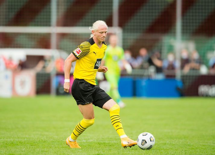 Kolbeinn Birgir Finnsson í leik með Borussia Dortmund II.