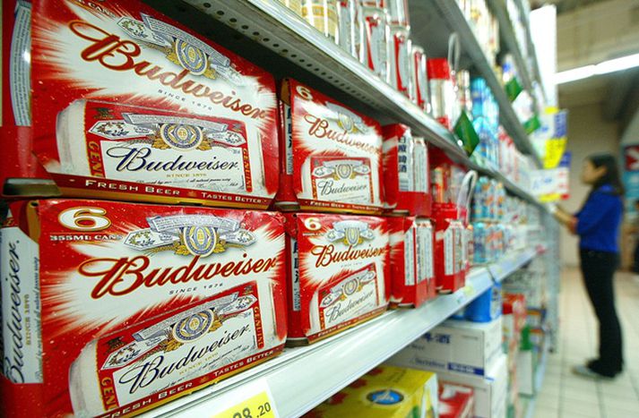 Budweiser er flaggskip Anheuser-Busch InBev NV.