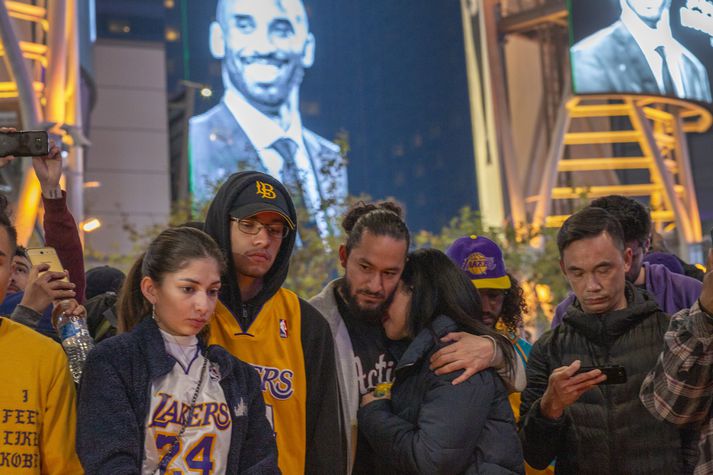 Stuðningsmenn Los Angeles Lakers eru í sárum.