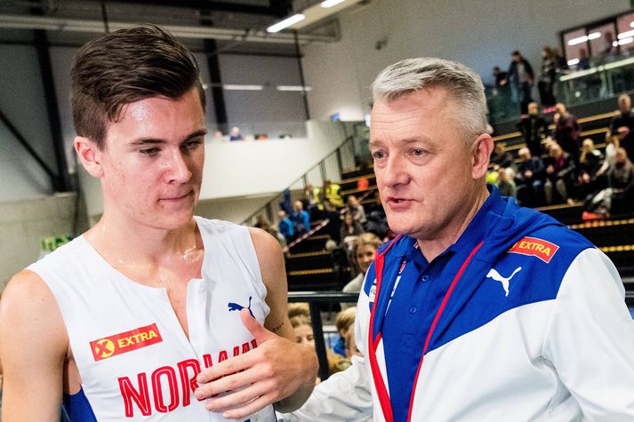 Jakob Ingebrigtsen verður í dag sá fyrsti af systkinunum sjö til að bera vitni í máli gegn föður sínum, Gjert.