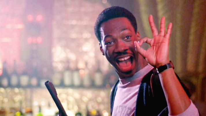 Fyrsta myndin um hinn ráðagóða Axel Foley kom út árið 1984.