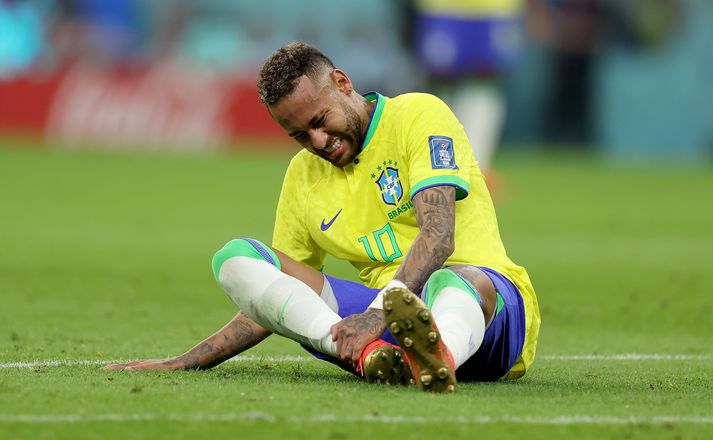 Neymar missir af næstu tveimur leikjum Brassa á HM.