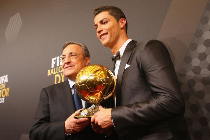 Florentino Perez og Cristiano Ronaldo