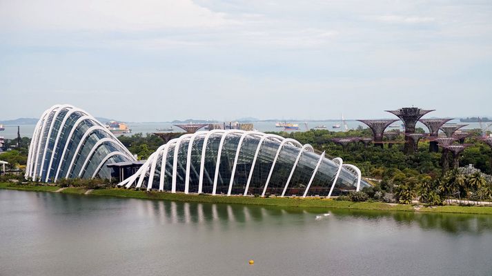 Arkitektastofan sem hannaði Gardens by the Bay í Singapore, sem er öllu stærra í sniðum, kemur að verkefni ALDIN Biodome.
