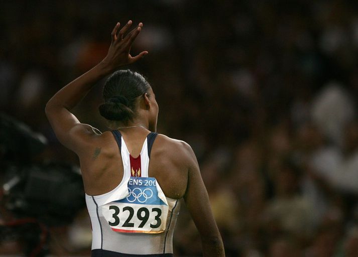 Marion Jones.