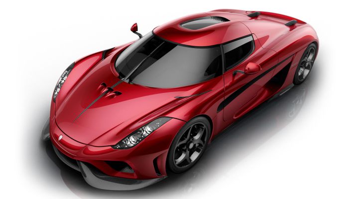 Koenigsegg Regera er aðeins 20 sekúndur í 400 km hraða.