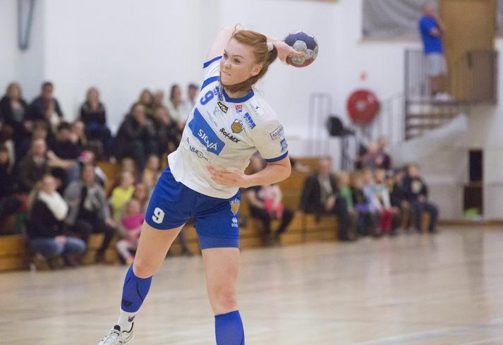 Ragnheiður Júlíusdóttir, stórskytta U20 ára landsliðsins.