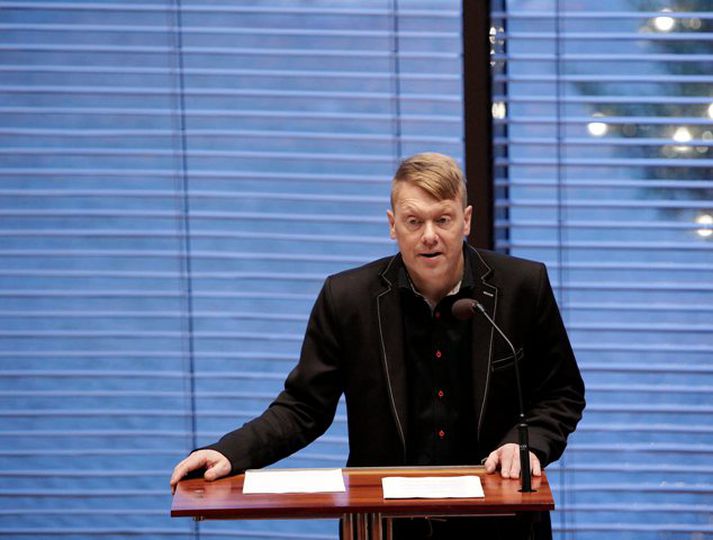 Jón Gnarr borgarstjóri þarf að taka sér frí frá störfum næstu vikuna. Mynd/ Vilhelm.