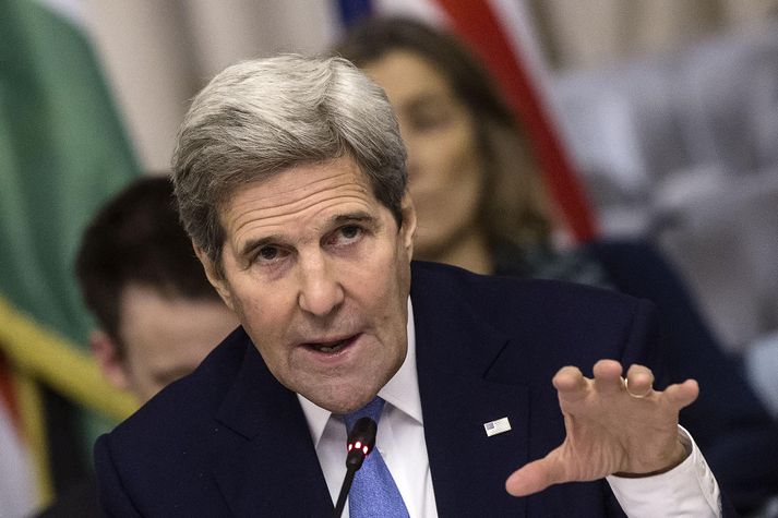 John Kerry, utanríkisráðherra Bandaríkjanna.