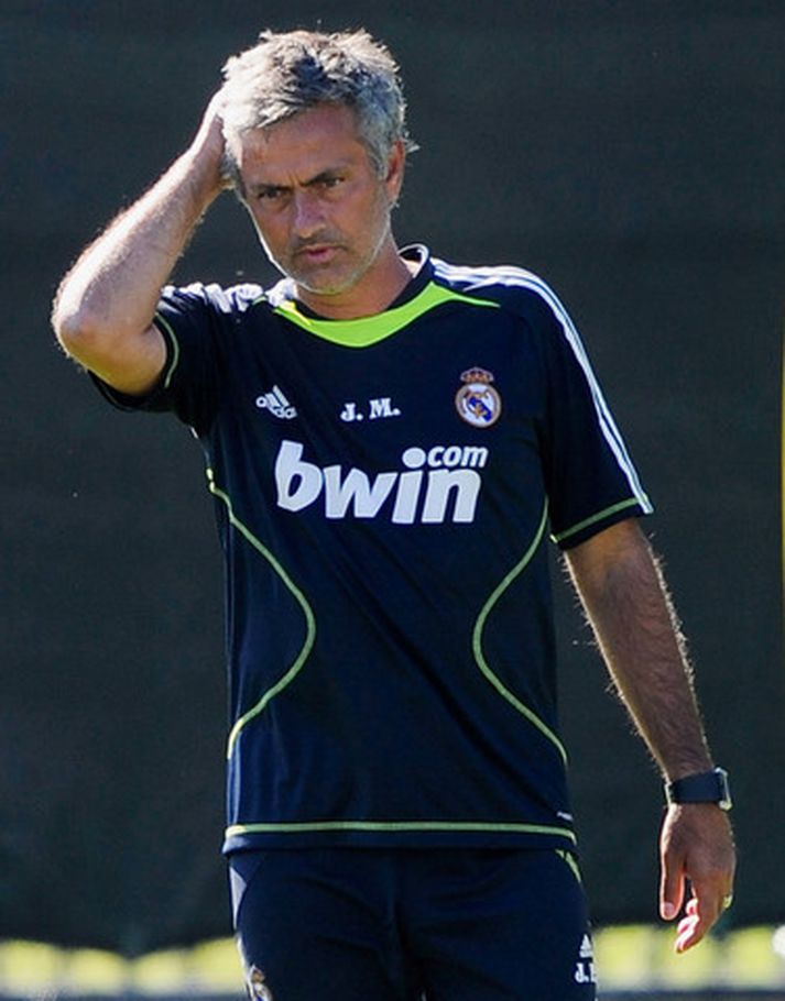 Jose Mourinho, stjóri Real Madrid.