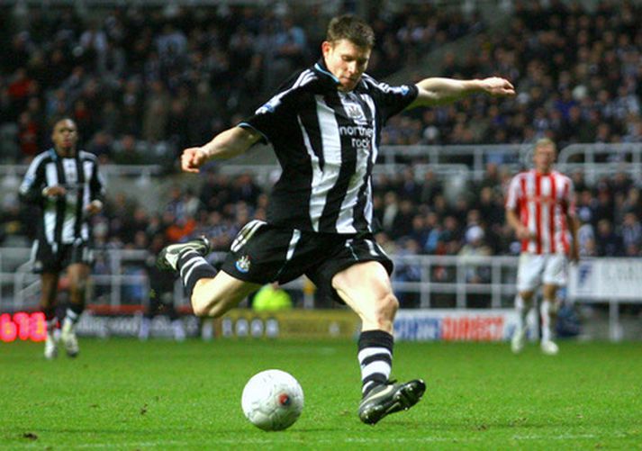 James Milner, leikmaður Newcastle.