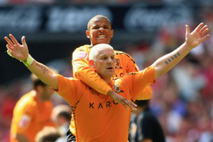 Dean Windass tryggði Hull sæti í úrvalsdeildinni tæplega fertugur