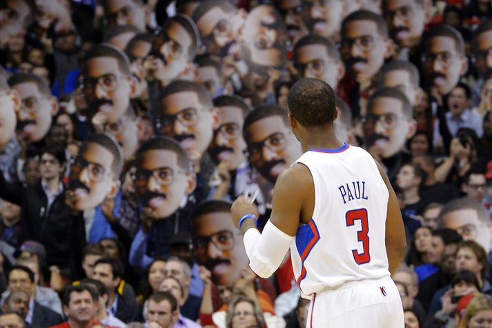 Chris Paul er vinsæll meðal stuðningsmanna LA Clippers.