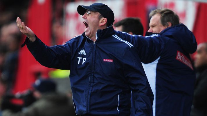 Tony Pulis, stjóri Stoke.