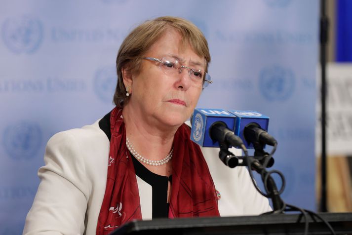 Michelle Bachelet, mannréttindastjóri Sameinuðu þjóðanna.