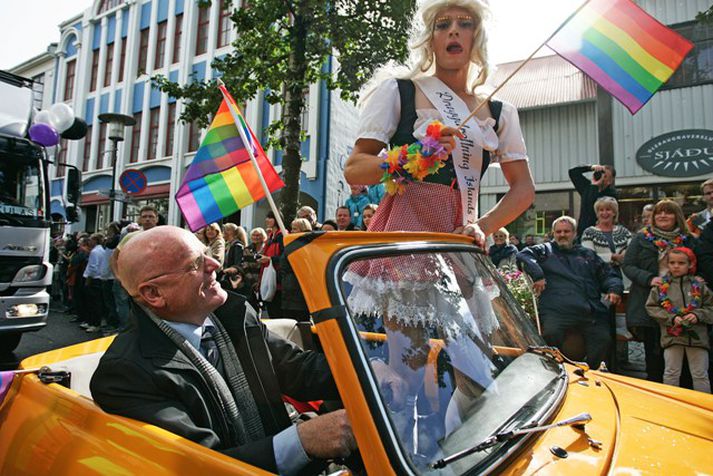 Frá Gaypride hér á landið sumarið 2010.