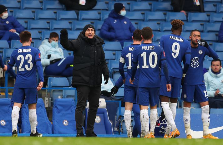 Frank Lampard mun taka við stjórnartaumunum hjá Chelsea í dag.