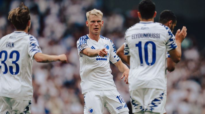 Orri Steinn hefur byrjað tímabilið af krafti en FCK missteig sig hins vegar í dag.