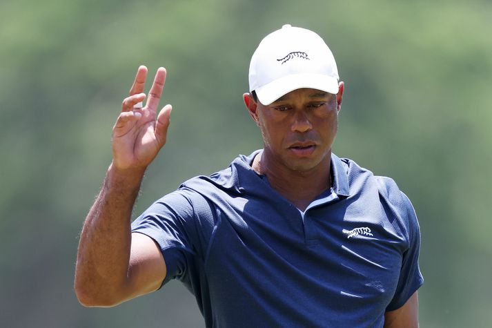 Tiger Woods hefur átt erfitt uppdráttar inn á golfvellinum á þessu ári en er þó enn að reyna að spila.