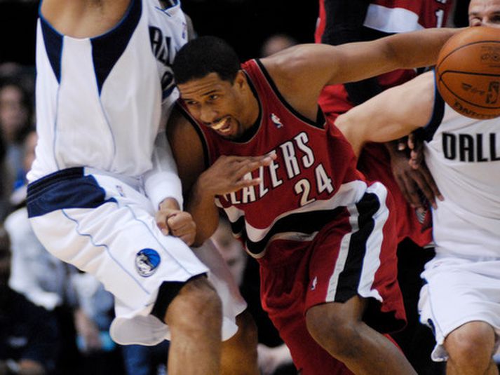 Andre Miller var illviðráðanlegur með Portland í nótt.