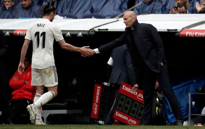 Zidane að ýta Bale burt frá Real Madrid
