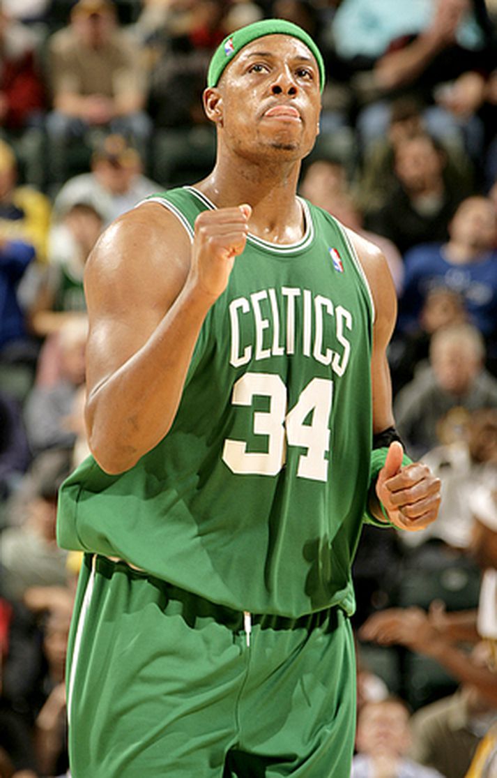 Paul Pierce skilaði sínu í nótt.