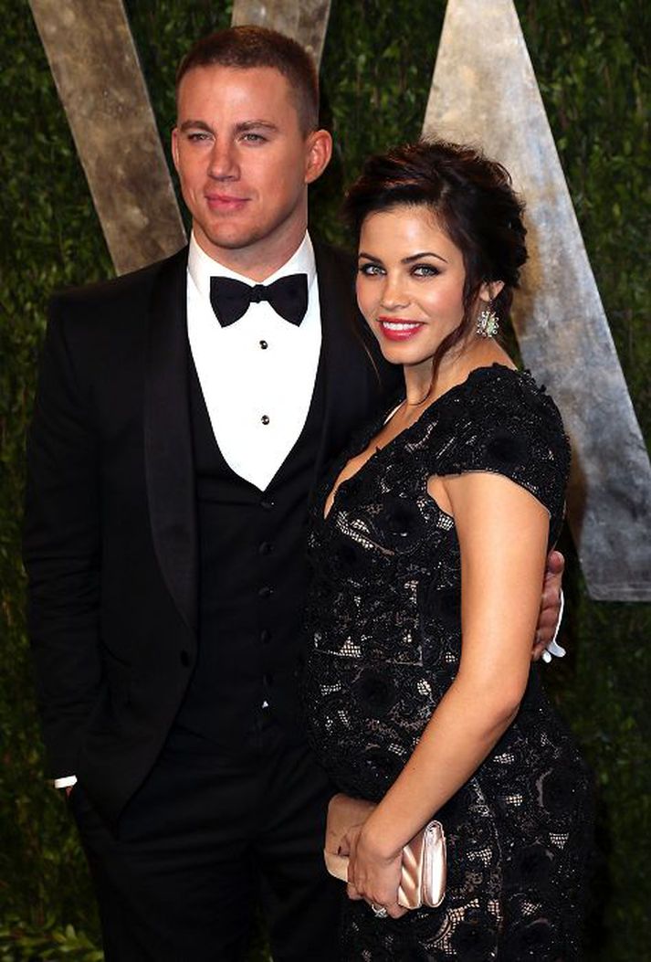 HJÓn Channing Tatum og Jenna Dewan-Tatum.