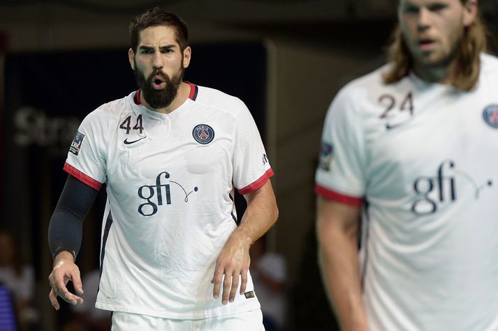 Karabatic og Hansen skoruðu samtals 17 mörk í dag.