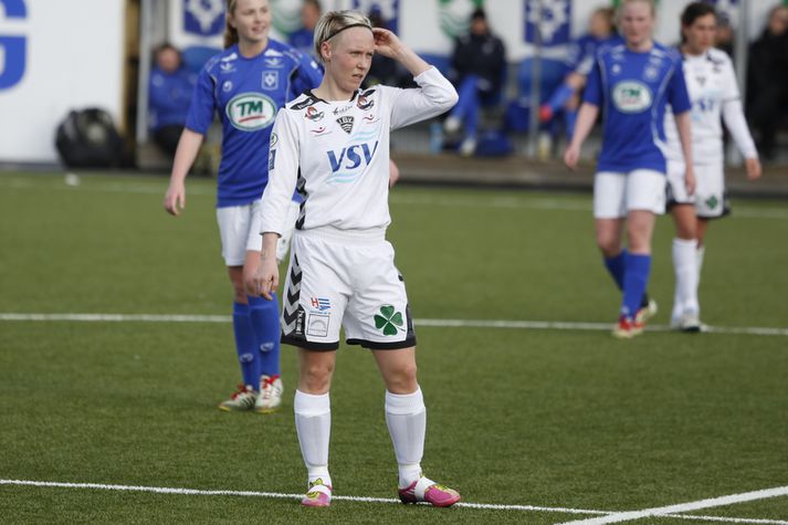 Bryndís Jóhannesdóttir skoraði fyrir ÍBV í kvöld.