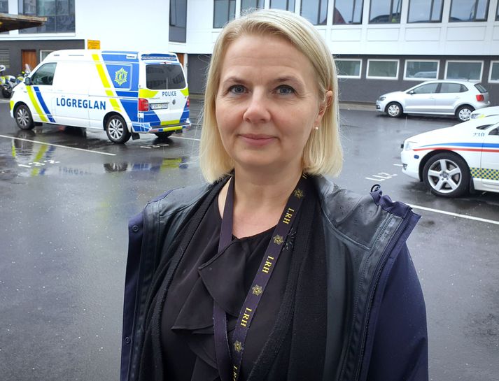 Marta Kristín Hreiðarsdóttir, deildarstjóri í upplýsinga- og áætlanadeild lögreglunnar á höfuðborgarsvæðinu.