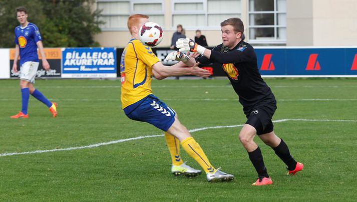 Ingvar lék sem lánsmaður með Sandnes Ulf frá Start.