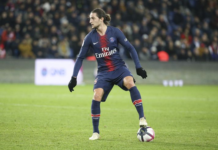 Rabiot í leik með PSG.