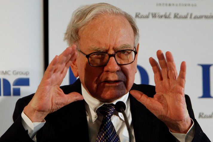 Warren Buffet kaupir fyrir fimm milljarða dala. Mynd/ AP.