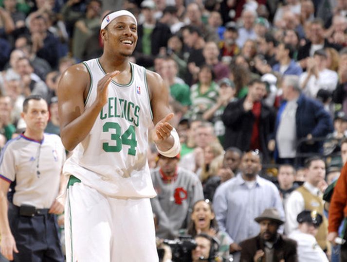 Paul Pierce skoraði 36 stig í nótt.