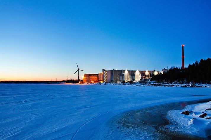 Gagnaver Google í Hamina við Finnlandsflóa. Fyrirtækið ætlar sér að reisa fleiri gagnaver í Kajaani og Muhos.