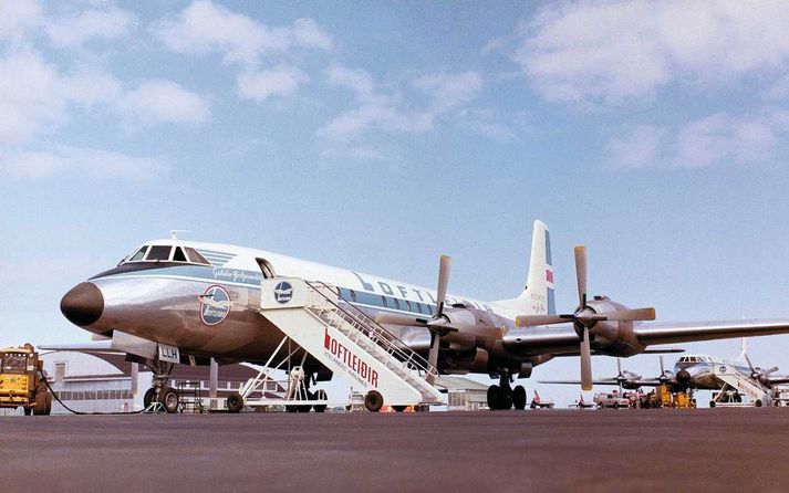 TF-LLH, Guðríður Þorbjarnardóttir, var þriðja Rolls Royce 400-flugvél Loftleiða og bættist í flotann vorið 1965.