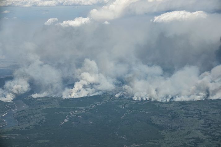 Þingmaður segir ástandið við Fort McMurray mun skárra en talið var í upphafi.