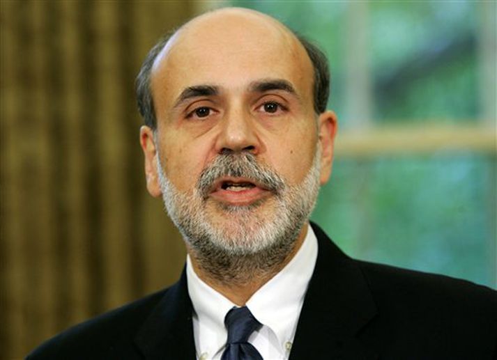 Ben Bernanke, sem tilnefndur var í gær í embætti seðlabankastjóra Bandaríkjanna.