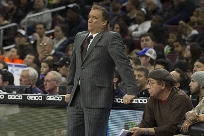 Flip Saunders, þjálfari Minnesota Timberwolves.