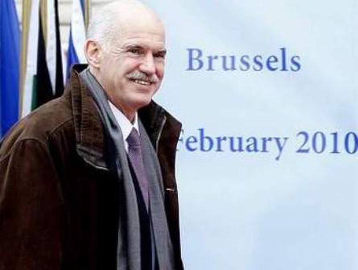 forsætisráðherra fundar í brussel George Papandreou, forsætisráðherra Grikklands, fékk miður gott bú í hendurnar þegar ríkisstjórn hans tók við í október í fyrra. Fréttablaðið/AP