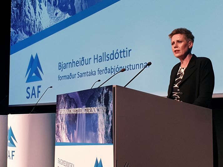 Bjarnheiður Hallsdóttir, formaður Samtaka ferðaþjónustunnar (SAF)