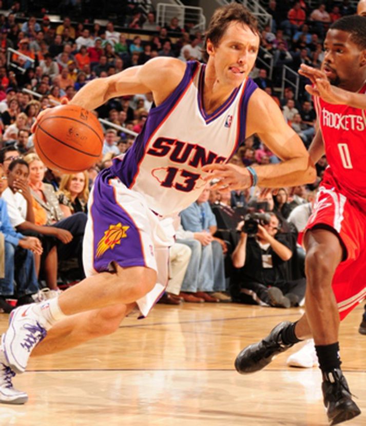 Steve Nash í umræddum leik í vikunni